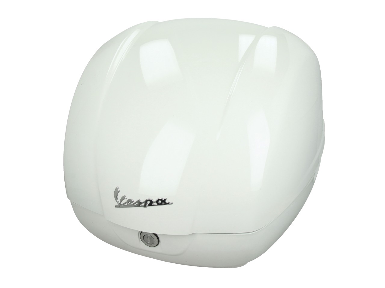 Original Topcase 36L für Vespa GTS 125/310 und GTV 310 - weiß