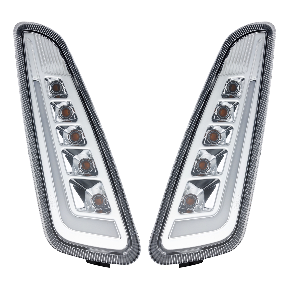 Blinker Kit vorne links / rechts LED klar für Vespa Primavera /​ Sprint 125-150ccm SIP Style