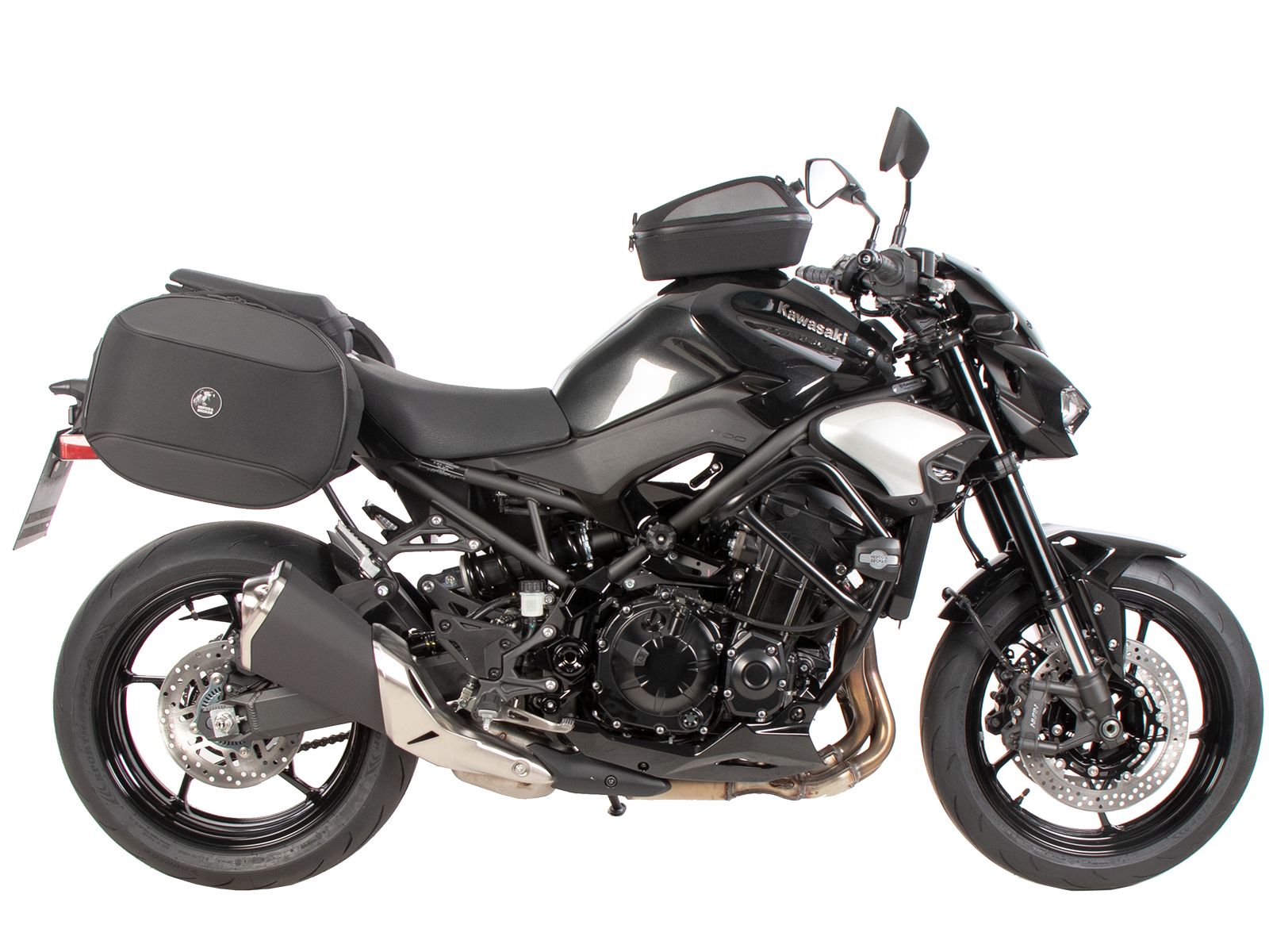 C-Bow Seitenträger schwarz für Kawasaki Z 900 /SE (25-) Hepco & Becker