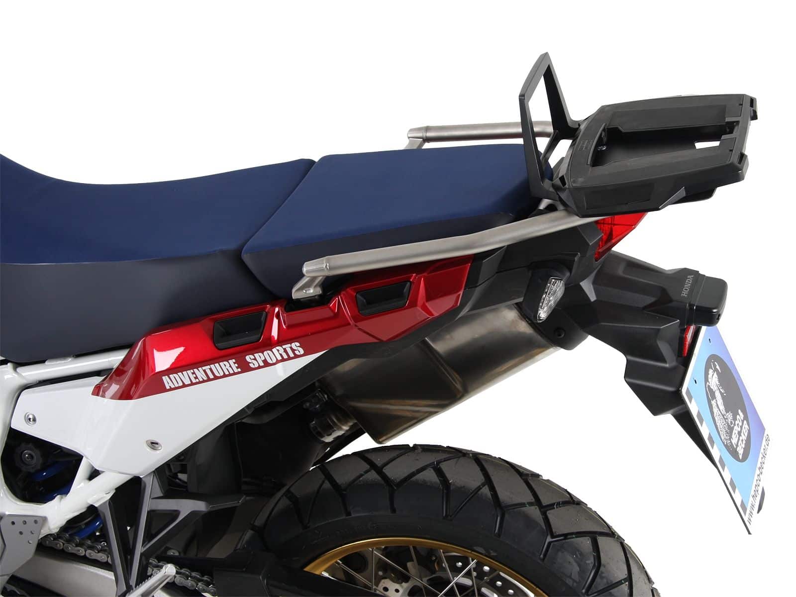 Alurack Topcaseträger schwarz für Honda CRF 1000 Africa Twin Adventure Sports /DCT (18-19)