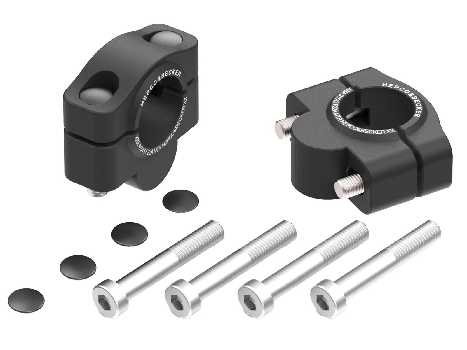 Lenkererhöhung H=20 mm für Honda CB 500 F (19-23) Hepco & Becker