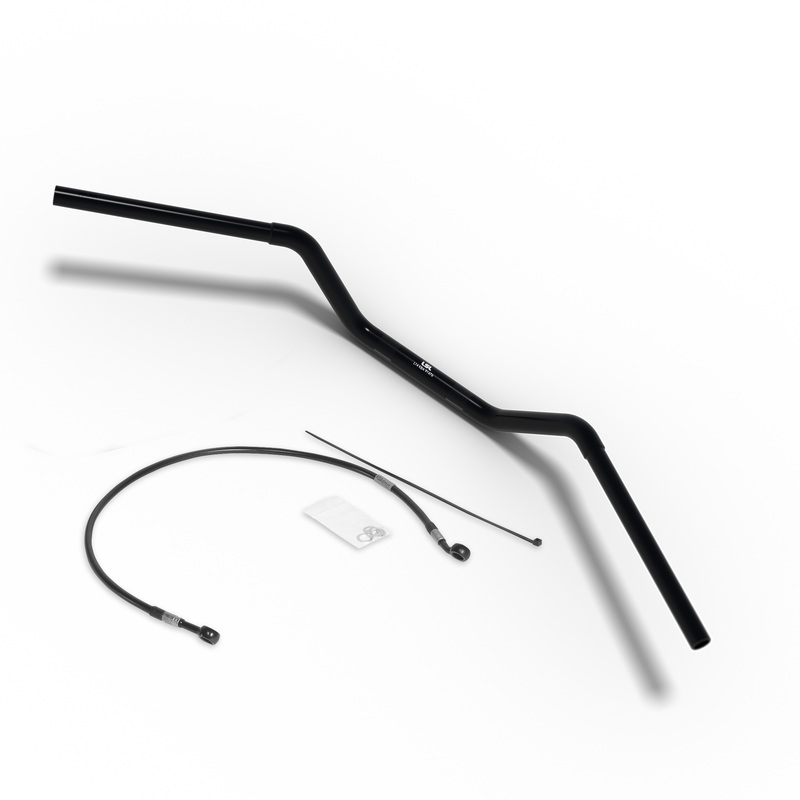 HIGHSIDER pro Flat Track L14 Lenkerkit 1 Zoll, Mit Bremsleitung, Für HD