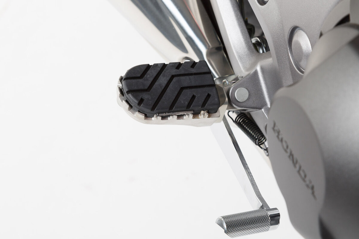 SW-Motech Verstellbare Fußrasten ION, Edelstahl, für Honda VFR 800 X Crossrunner