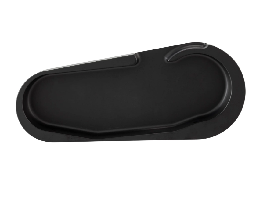 Schwingenabdeckung VBB Style für Vespa PX 80-200ccm, schwarz matt