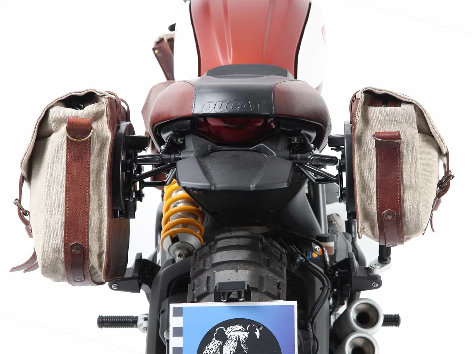 C-Bow Seitenträger schwarz für Ducati Scrambler 800 (15-18) Hepco & Becker