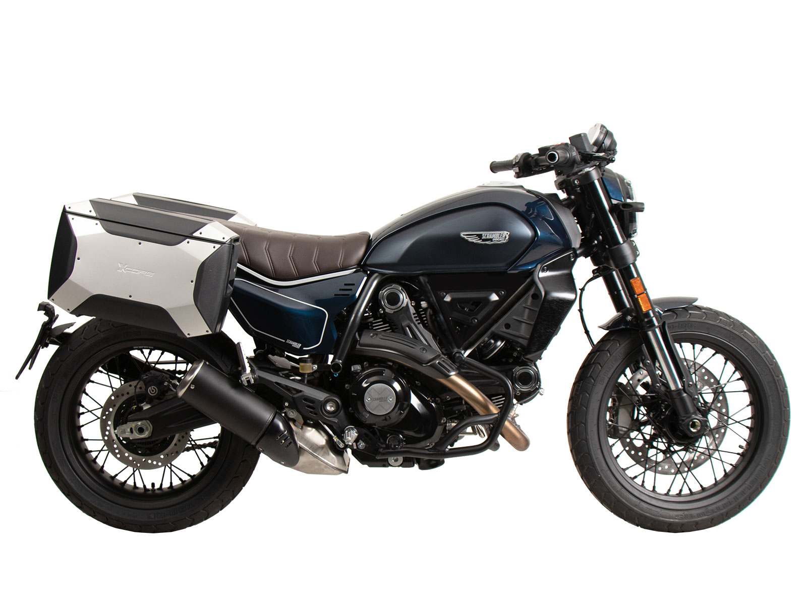 C-Bow Seitenträger schwarz für Ducati Scrambler 800 Nightshift /Full Throttle (23-) Hepco & Becker