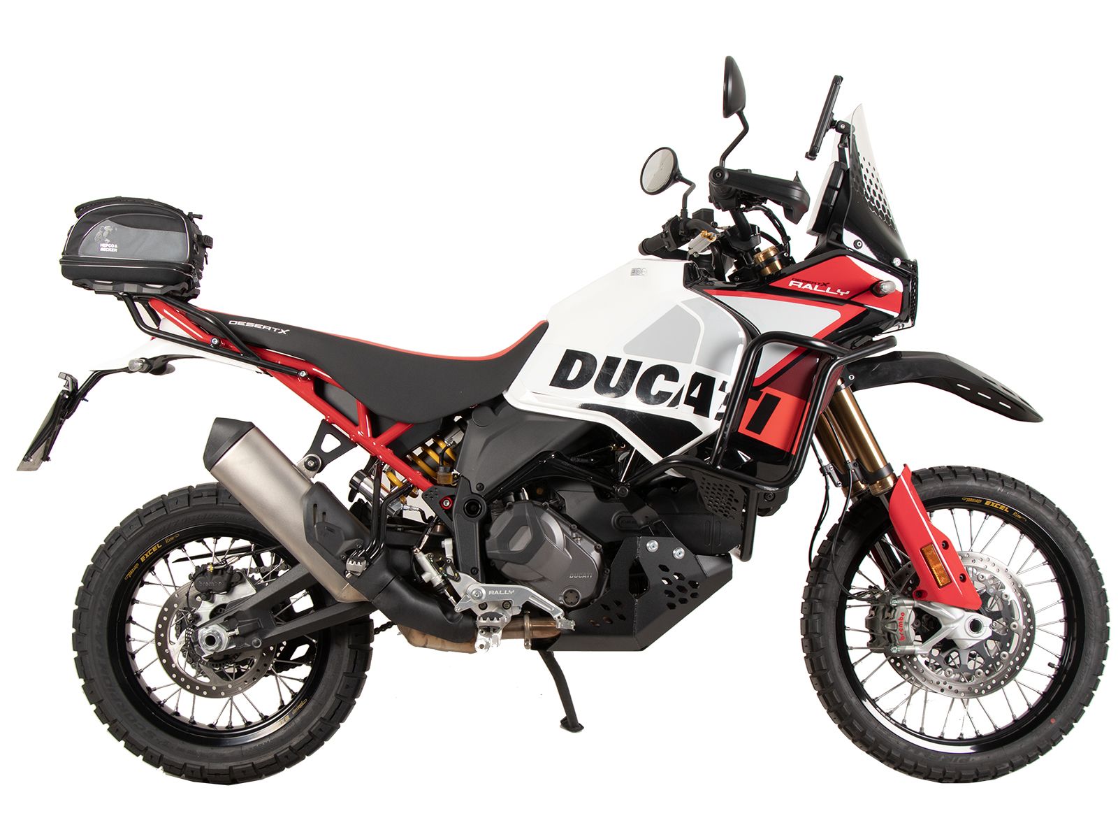 Smartrack Heckträger schwarz für Ducati DesertX Rally (24-) Hepco & Becker