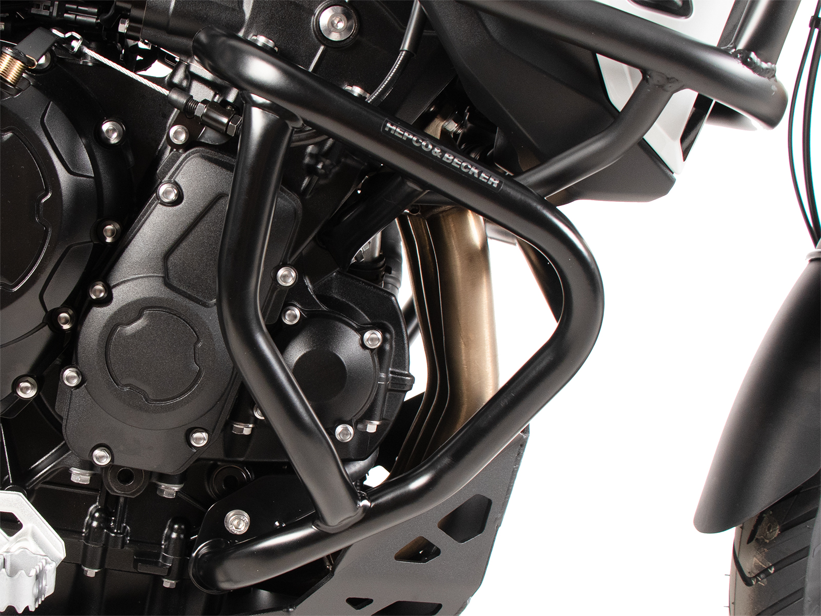 Motorschutzbügel schwarz für Triumph Tiger 900 Rally Pro (24-) Hepco & Becker