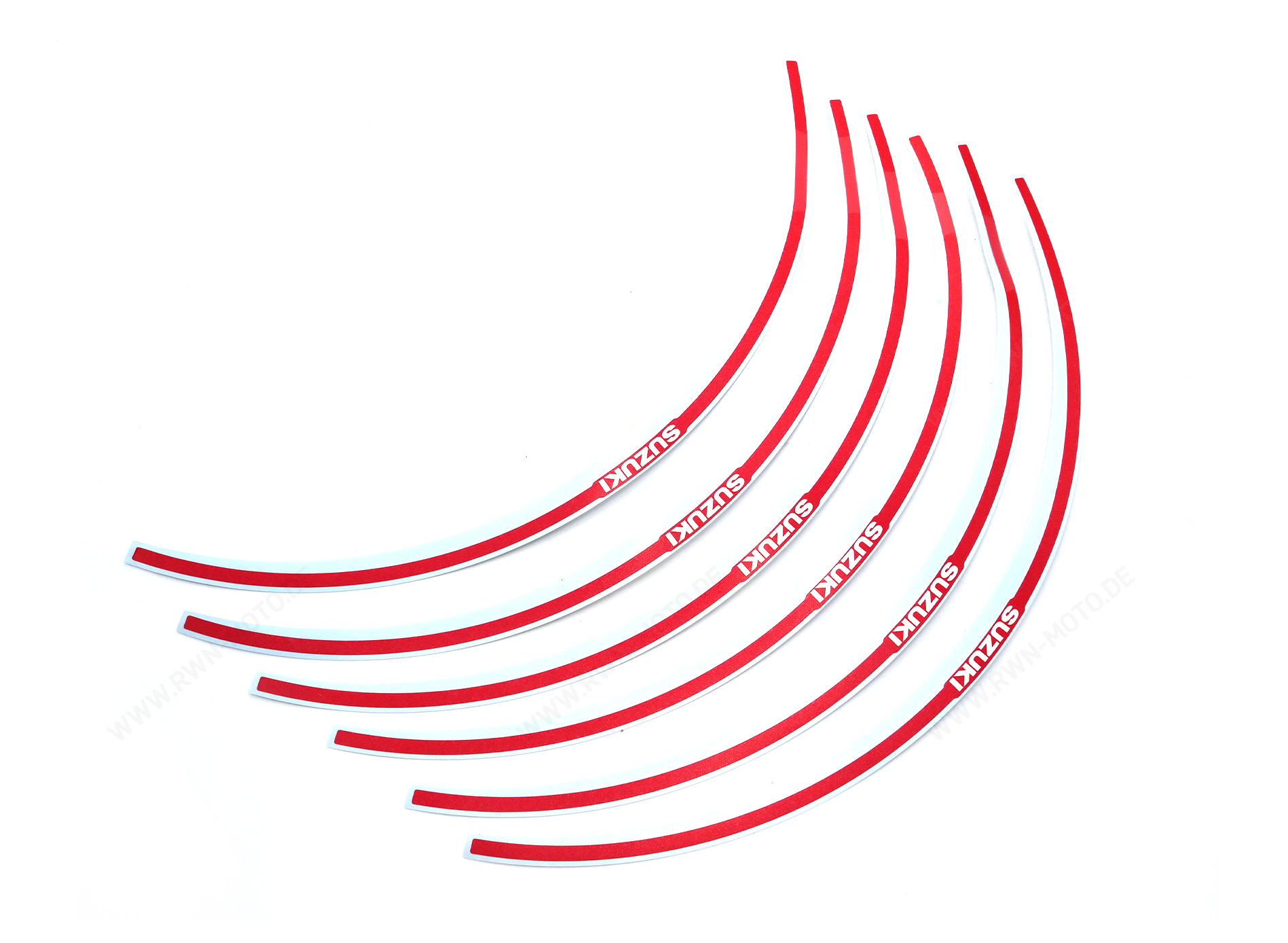 Felgenranddekor rot für Suzuki GSX-8R / GSX-S 1000 GX (24-) Original