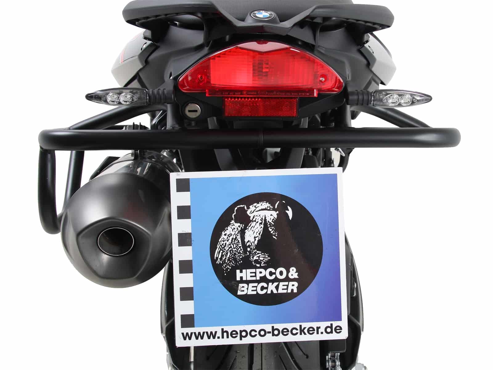 Heckschutzbügel schwarz für BMW F 800 R (15-) Hepco & Becker