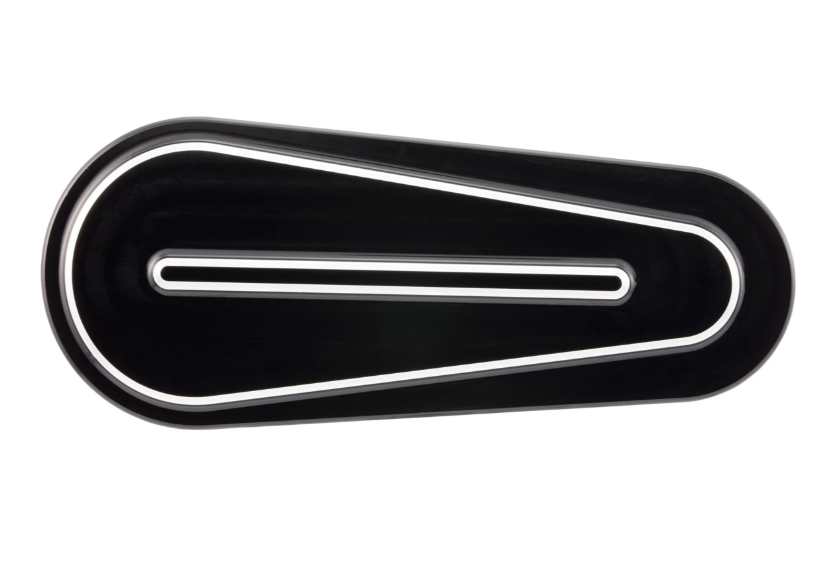 Schwingenabdeckung VBB Style für Vespa PX 80-200ccm, schwarz