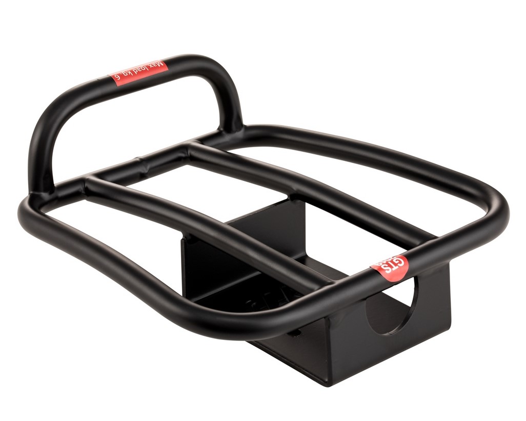 Gepäckträger hinten 70's für Vespa GTS /​ GTS Super HPE 125-300 ('19-), schwarz matt