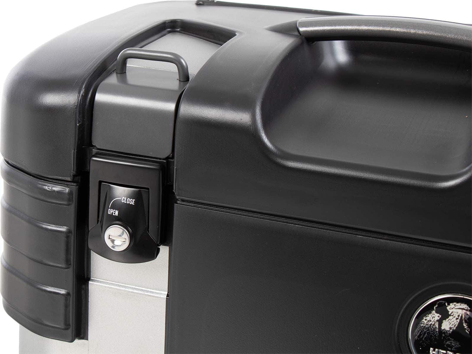 Gobi Seitenkoffersatz Black Edition inkl. Gepäckhaken Hepco & Becker