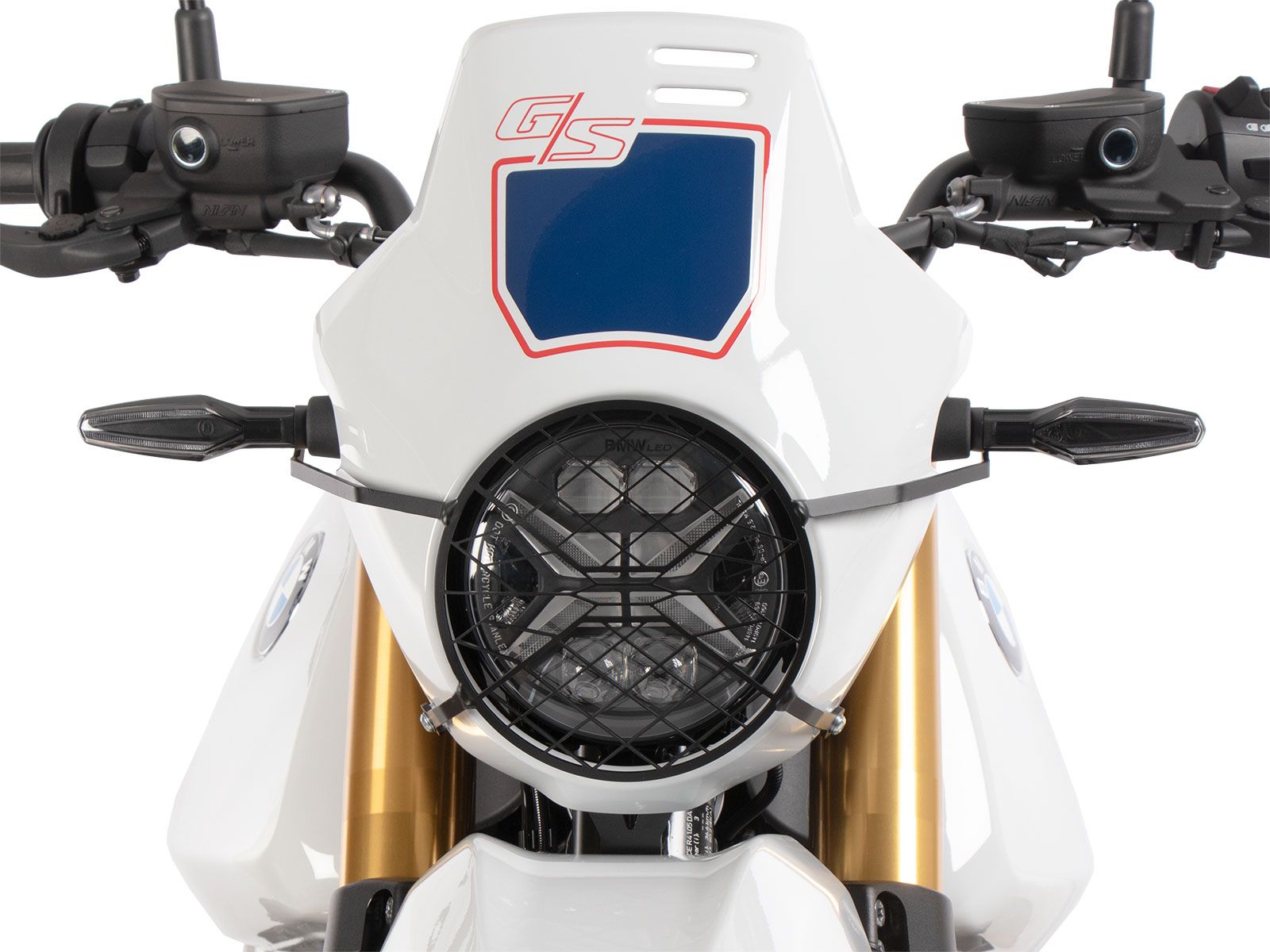 Lampenschutzgitter schwarz für BMW R 12 G/S (25-) Hepco & Becker