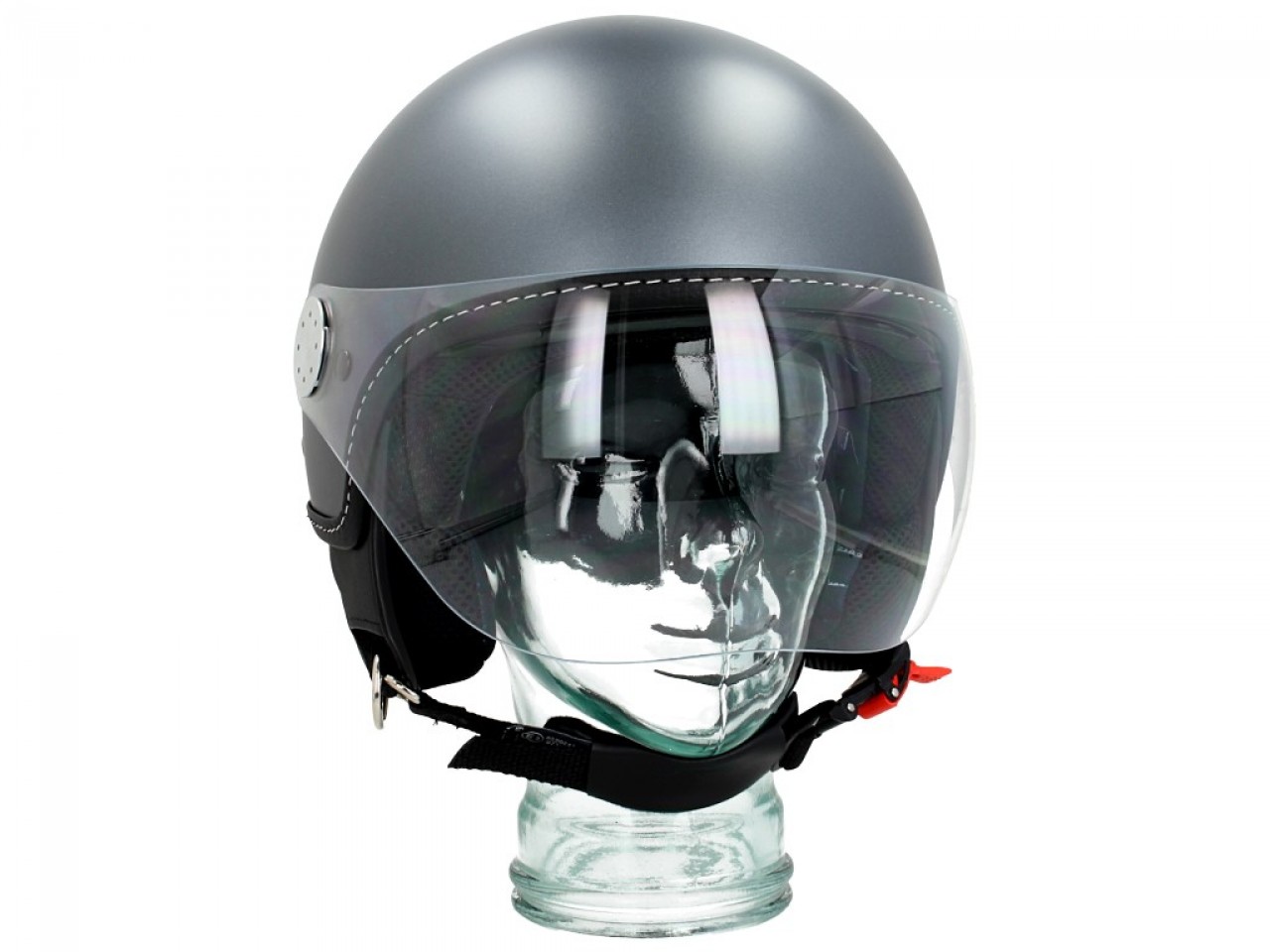Vespa Jethelm Visor 3.0 grigio titan