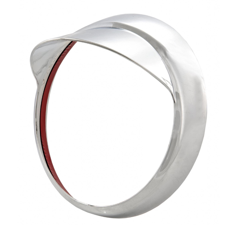 Lampenring mit Lampenschirm für Vespa GTV /​GT 60 125-300ccm, chrom