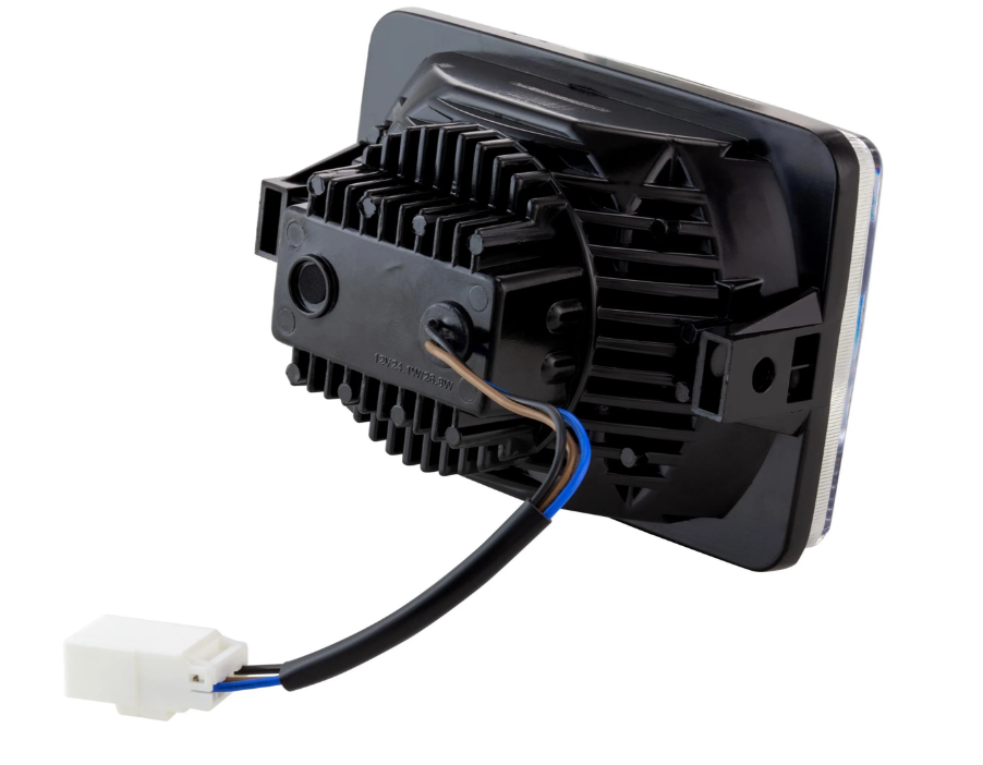 Scheinwerfer ZELIONI LED trapezförmig für Vespa S 50-150ccm