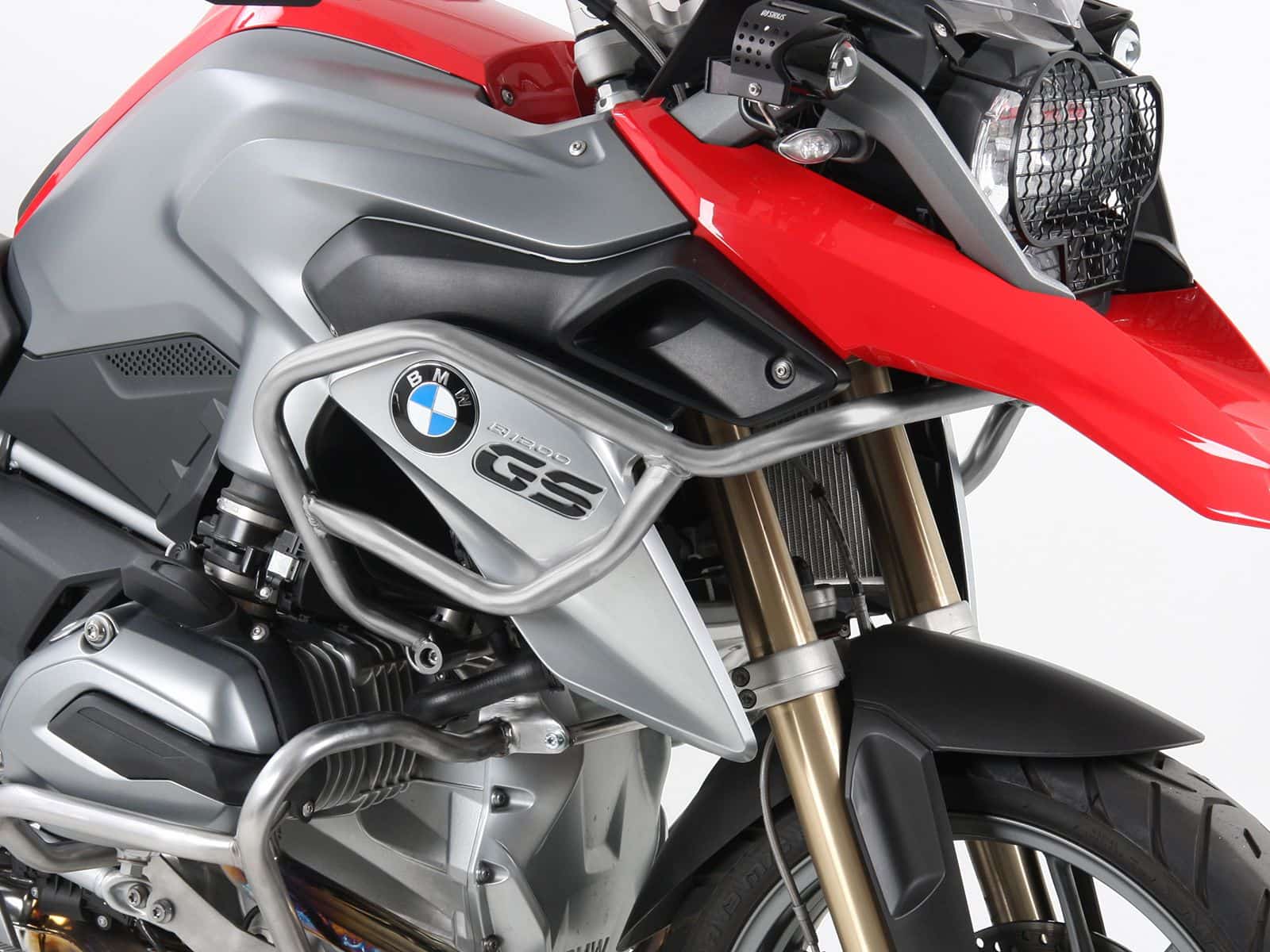 Tankschutzbügel silber für BMW R 1200 GS LC (13-16) Hepco & Becker