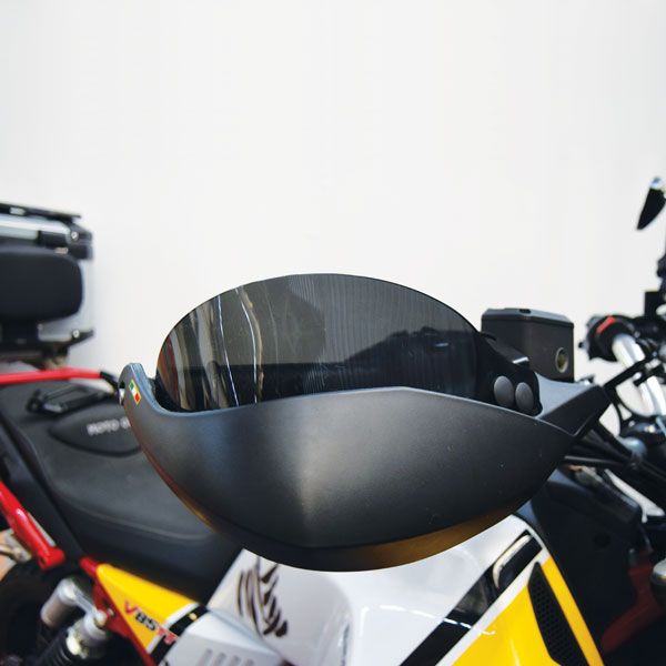 Handprotektoren dunkel getönt für Moto Guzzi V 85 TT (19-23)