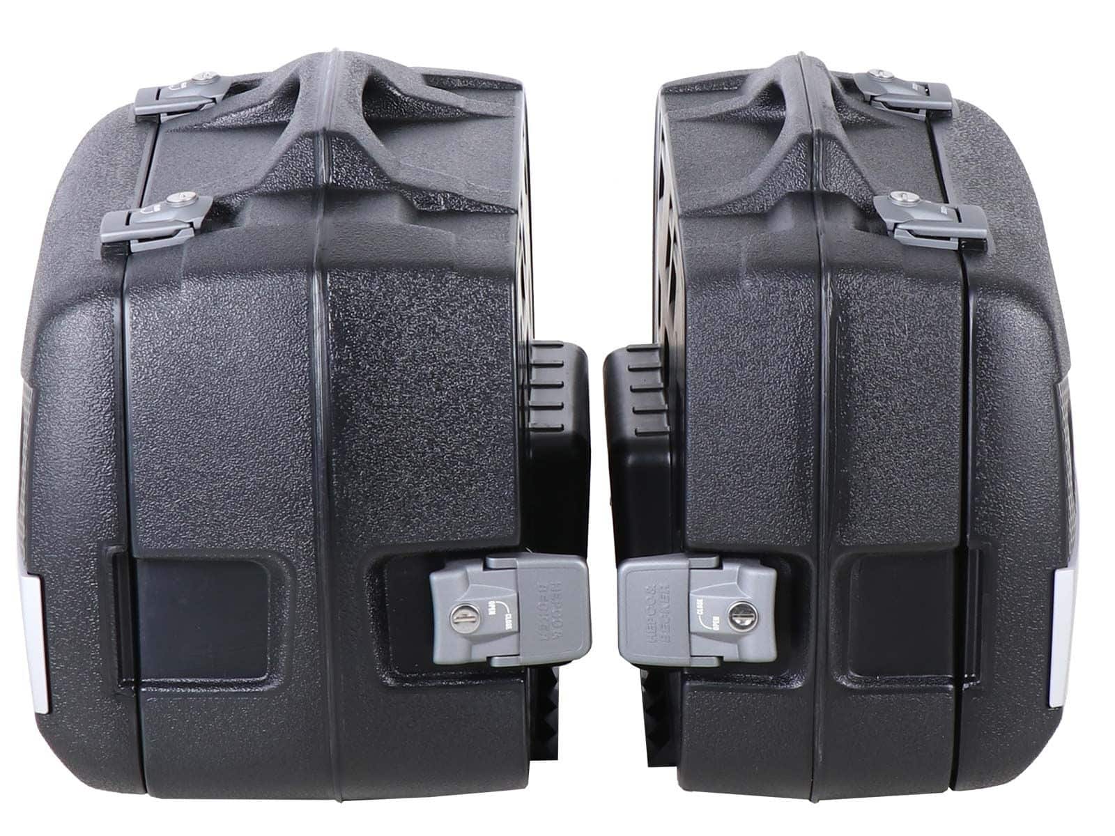 Seitenkoffersatz Junior Flash Enduro 30 rechts / 40 links Hepco & Becker