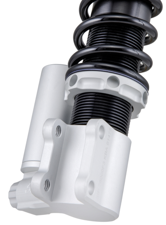 Stoßdämpfer vorne für Vespa GTS/​GTS Super/​GTV/​GT 60/​GT/​GT L 125-300ccm, silber matt