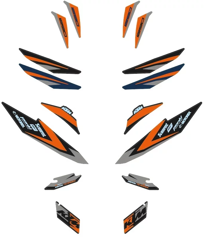 KTM Factory-Grafikkit