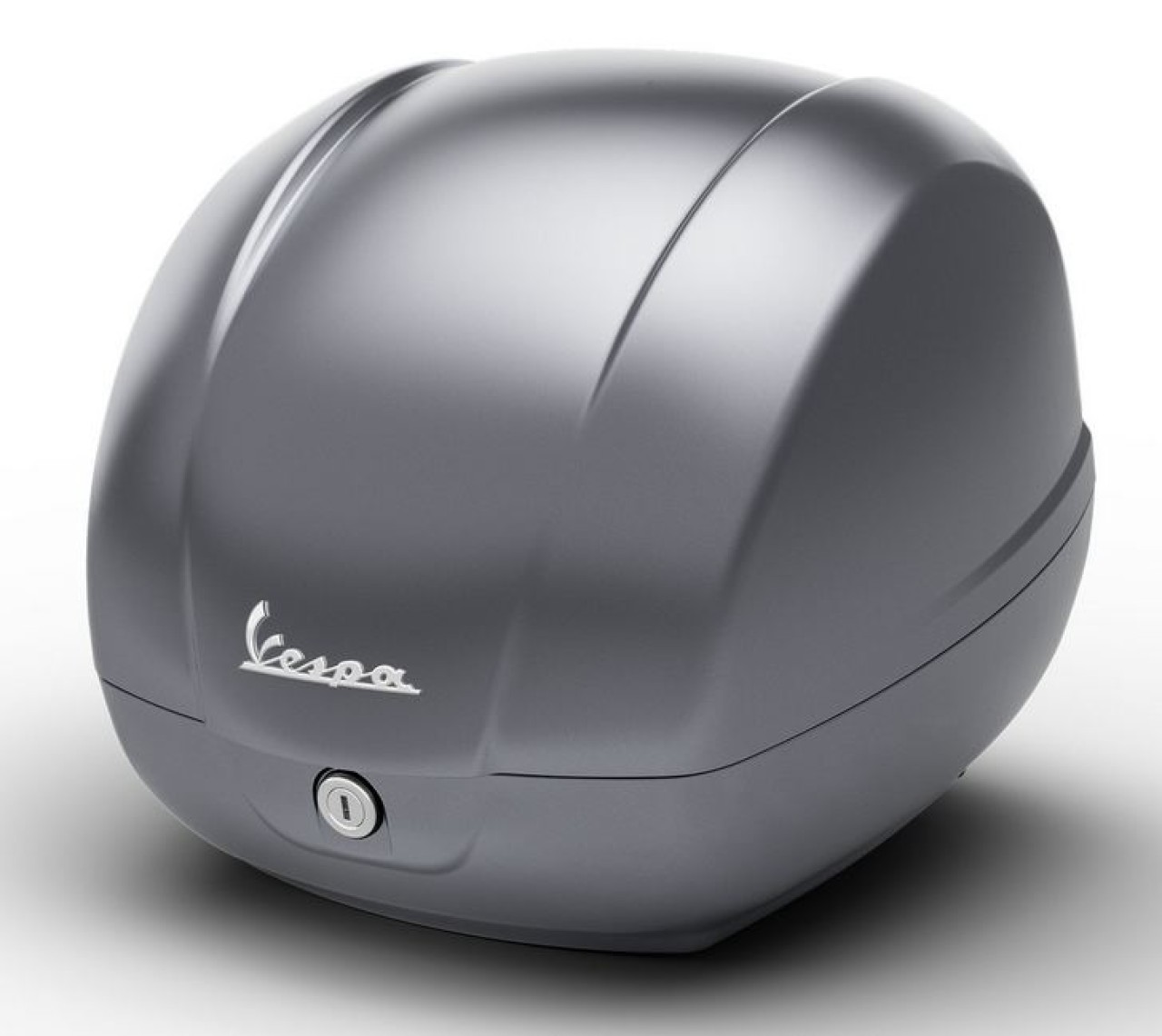 Original Topcase 36L für Vespa GTS 125/310 und GTV 310 - grau / titanium / 707/C