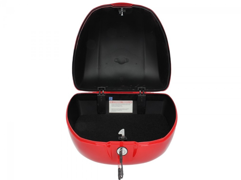 Original Topcase 32 l. für Vespa Primavera / Sprint / GTS - Rot Dragon 894