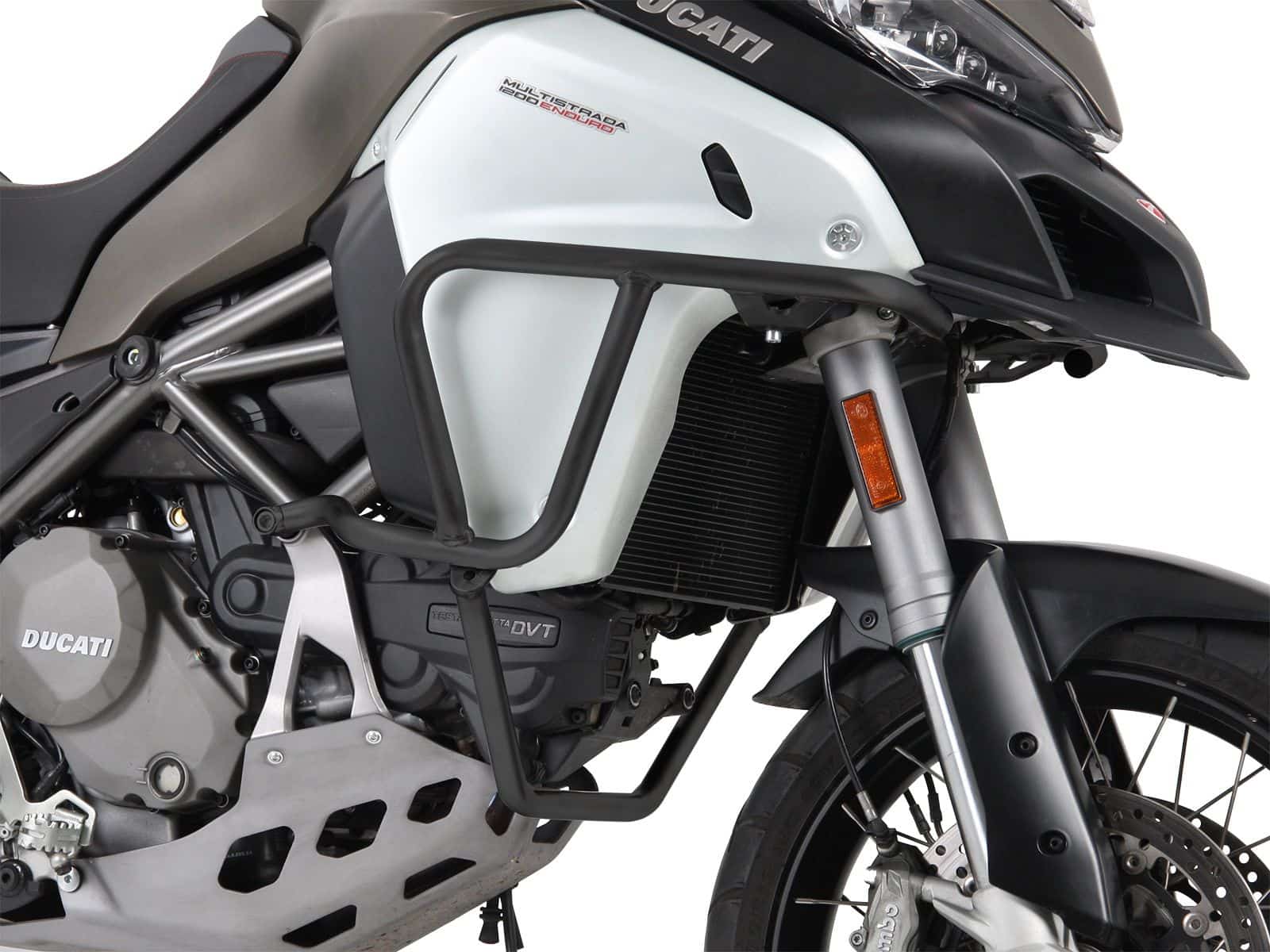 Tankschutzbügel schwarz für Ducati Multistrada 1200 Enduro (16-18) Hepco & Becker