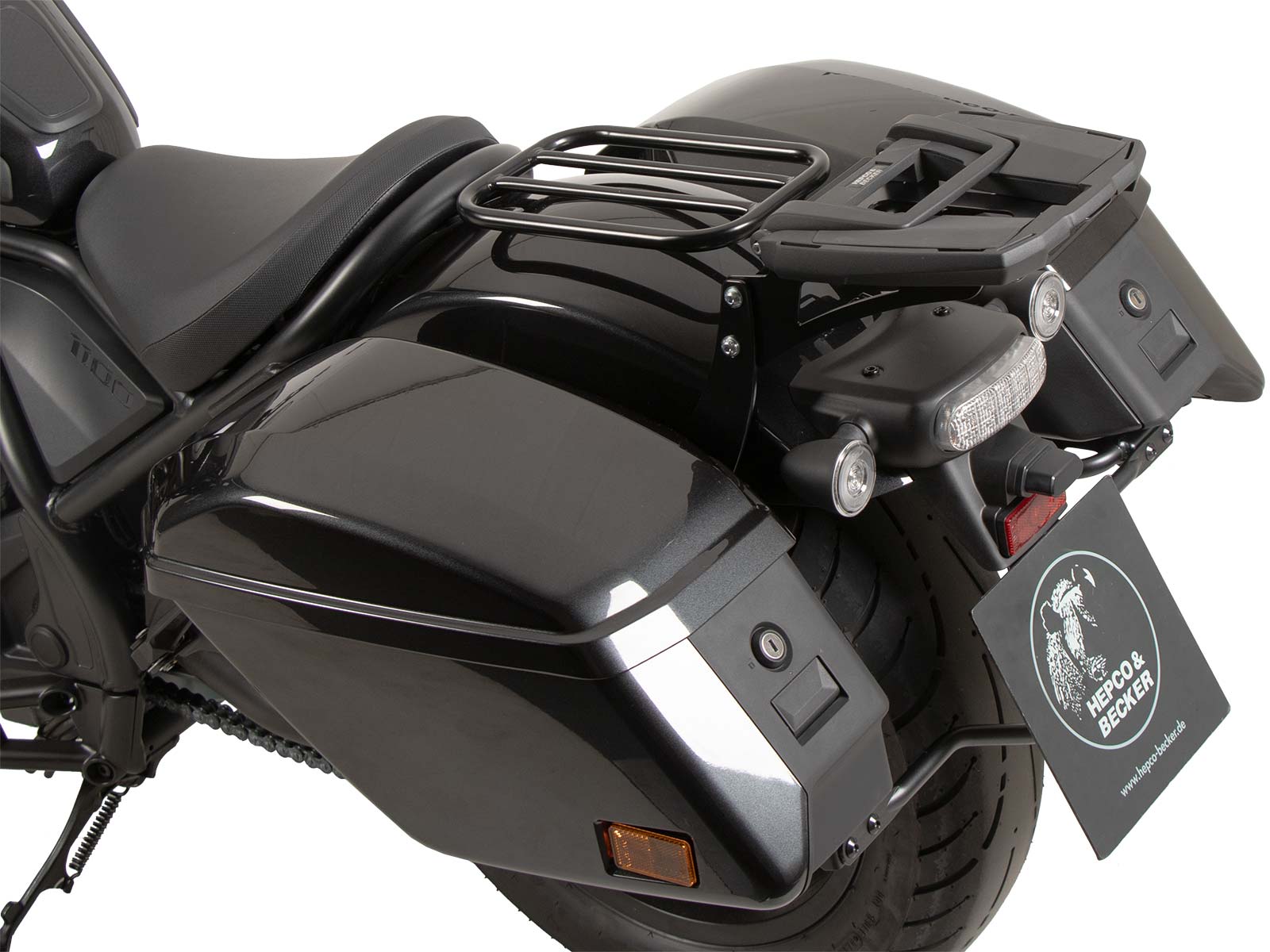 Easyrack Topcase-Träger schwarz für Honda CMX 1100 Rebel /DCT (21-24) Hepco & Becker