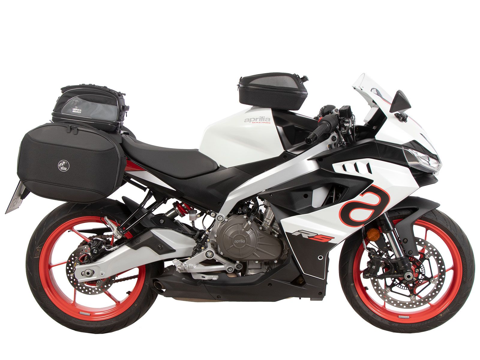C-Bow Seitenträger schwarz für Aprilia RS 457 (24-) Hepco & Becker