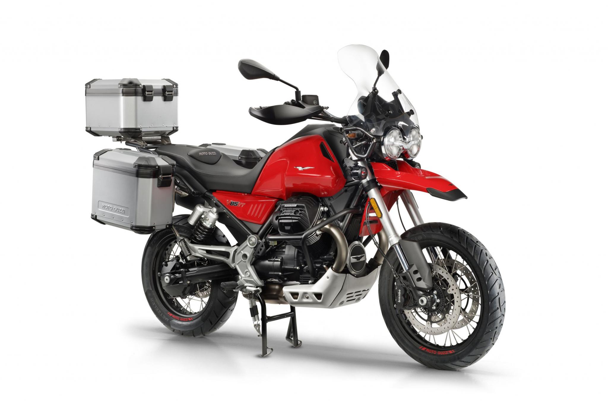 Original Aluminium Topcase Moto Guzzi V85 TT