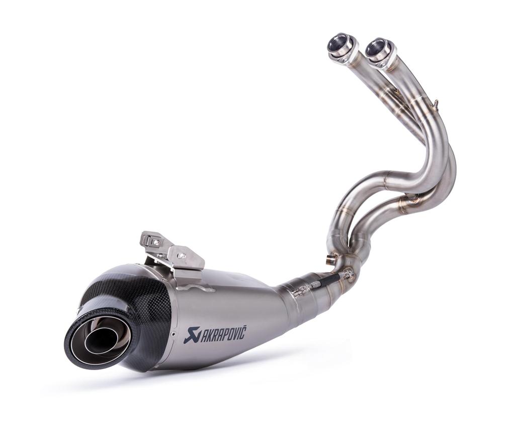 Titan Komplettauspuffanlage Akrapovic für Kawasaki Ninja 650 /Z 650 (17-23)
