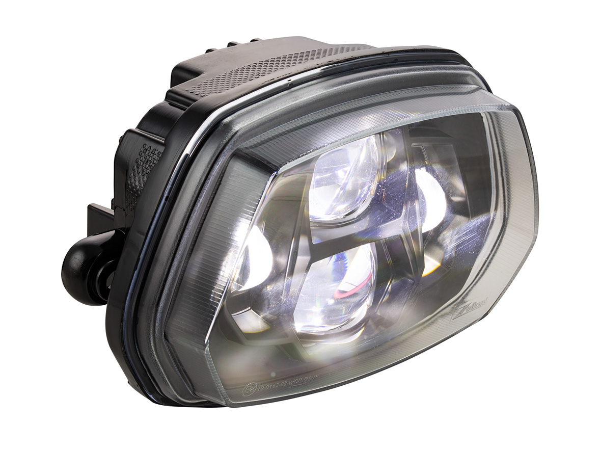 Scheinwerfer LED Zelioni für Vespa Sprint 50-150ccm 2T/​4T ('13-'18) (mit E-Nummer)