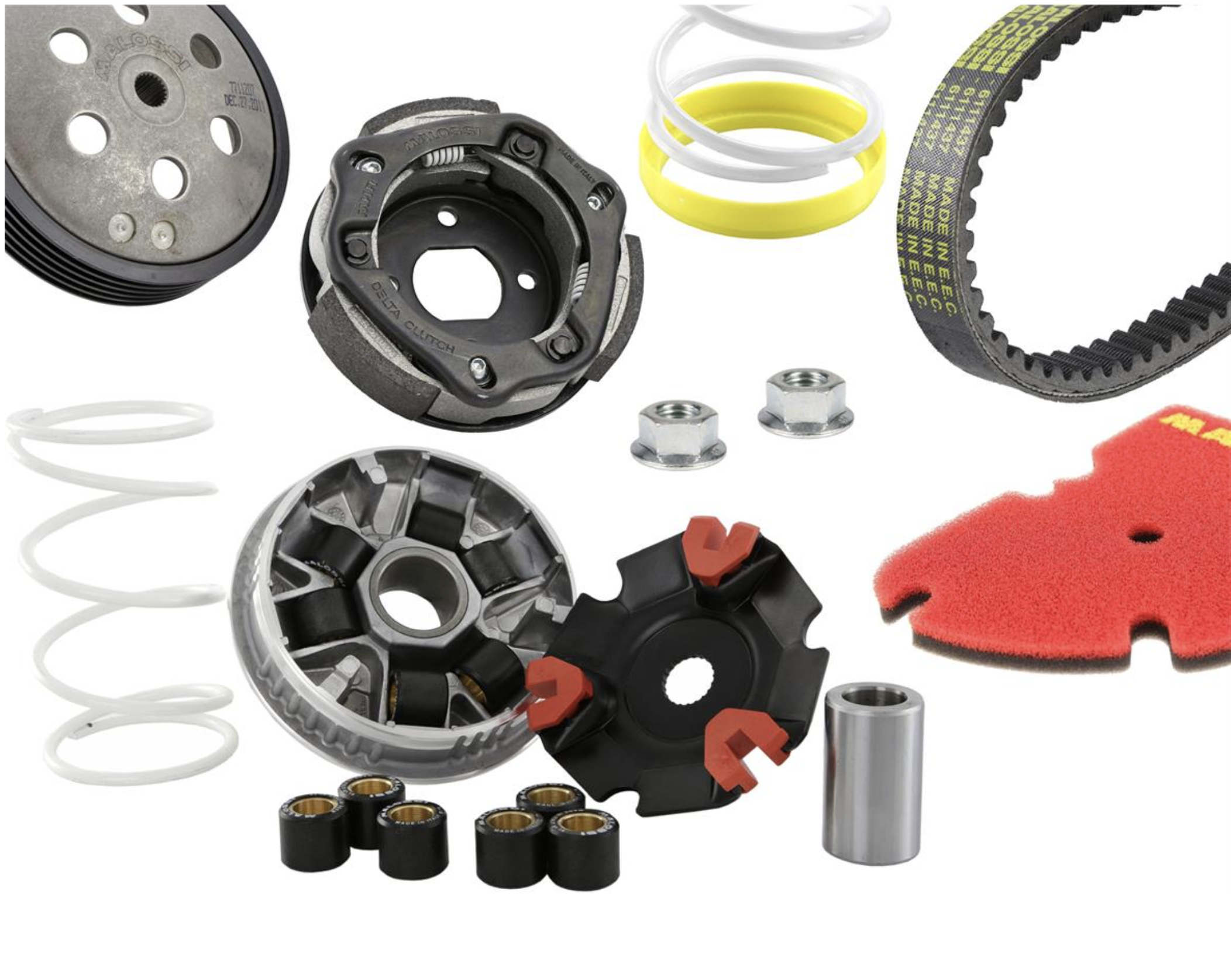 Tuningkit Antrieb, "Sport" für Vespa Primavera/​Sprint 50ccm 2T AC