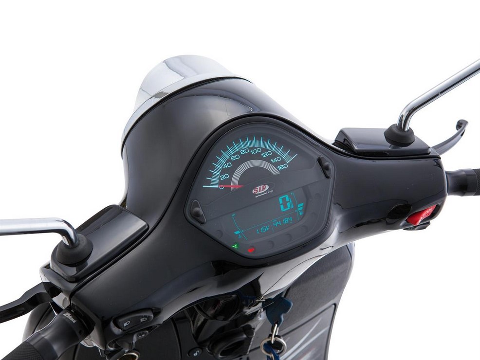 Drehzahlmesser/Tacho für Vespa GT/​GT L 125/​200ccm/​ GTS 125ccm, schwarz