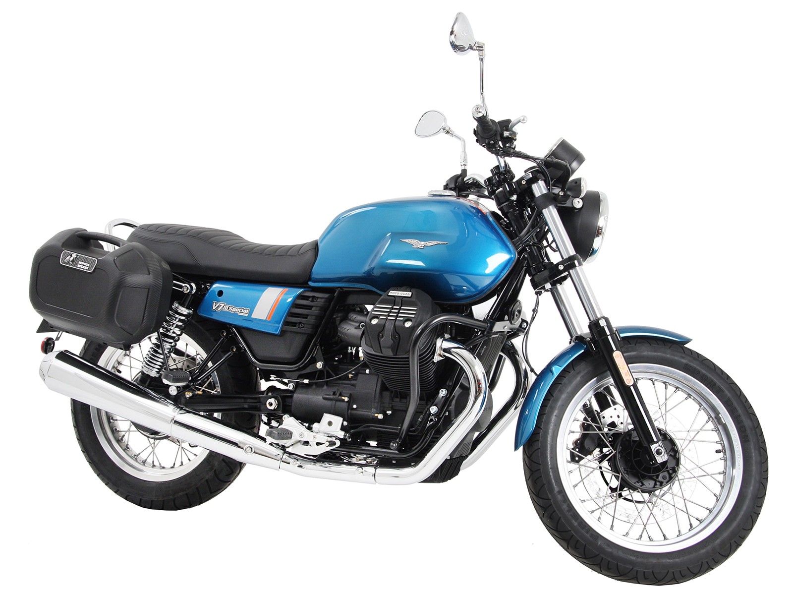 C-Bow Seitenträger chrom für V 7 III stone/ special/ Anniversario/ Racer (Bj.17-)