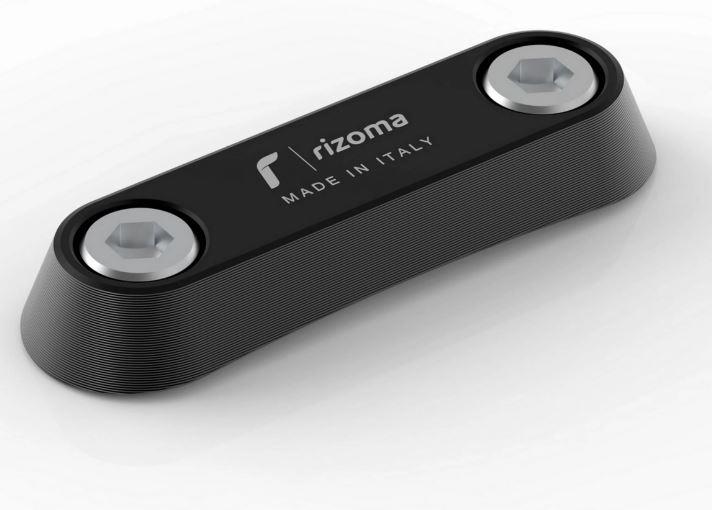 Abdeckung Gewinde RIZOMA Haltebügel Sozius für Vespa GTS/​GTS Super/​GTV/Primavera, schwarz