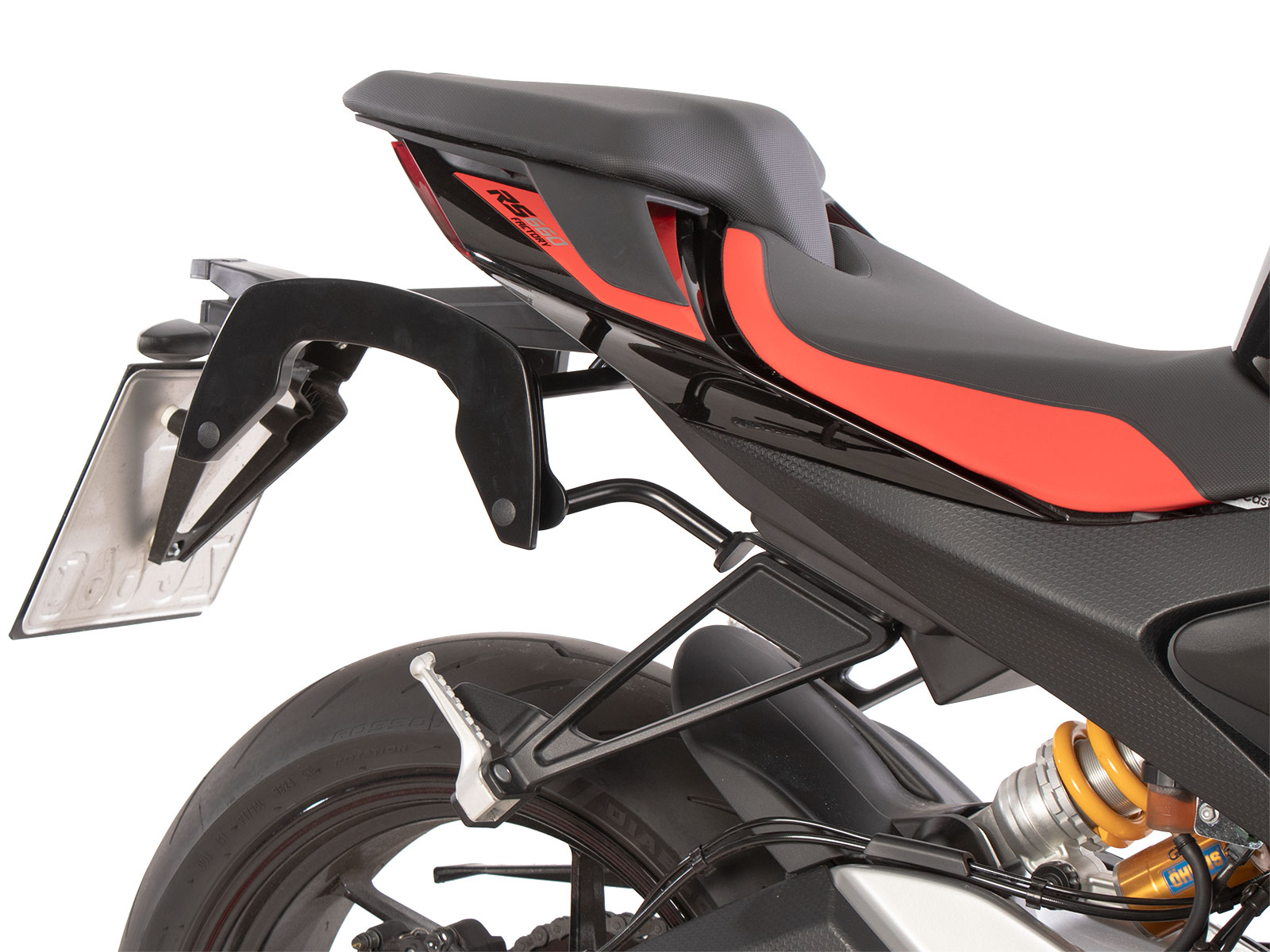 C-Bow Seitenträger schwarz für Aprilia RS 660 / Factory (25-) Hepco & Becker