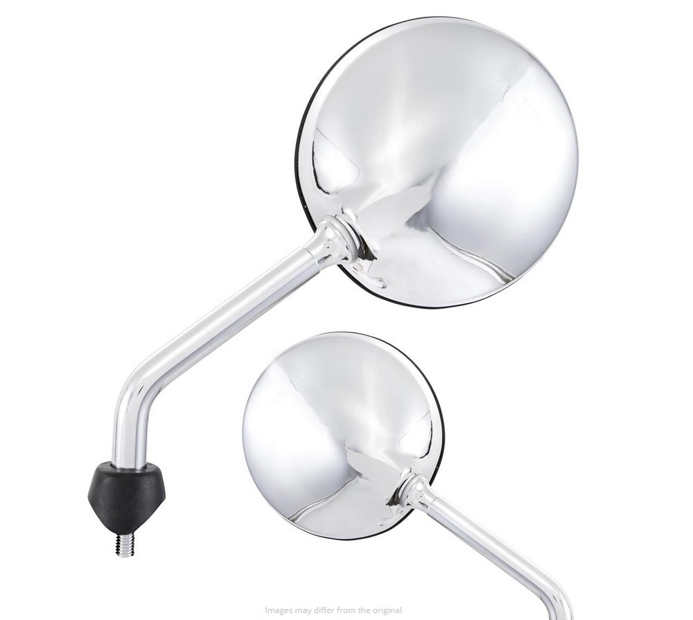 Spiegel Shorty chrom, rechts und links für Vespa GTS /​ GTS Super HPE 125/​300 ('19-)