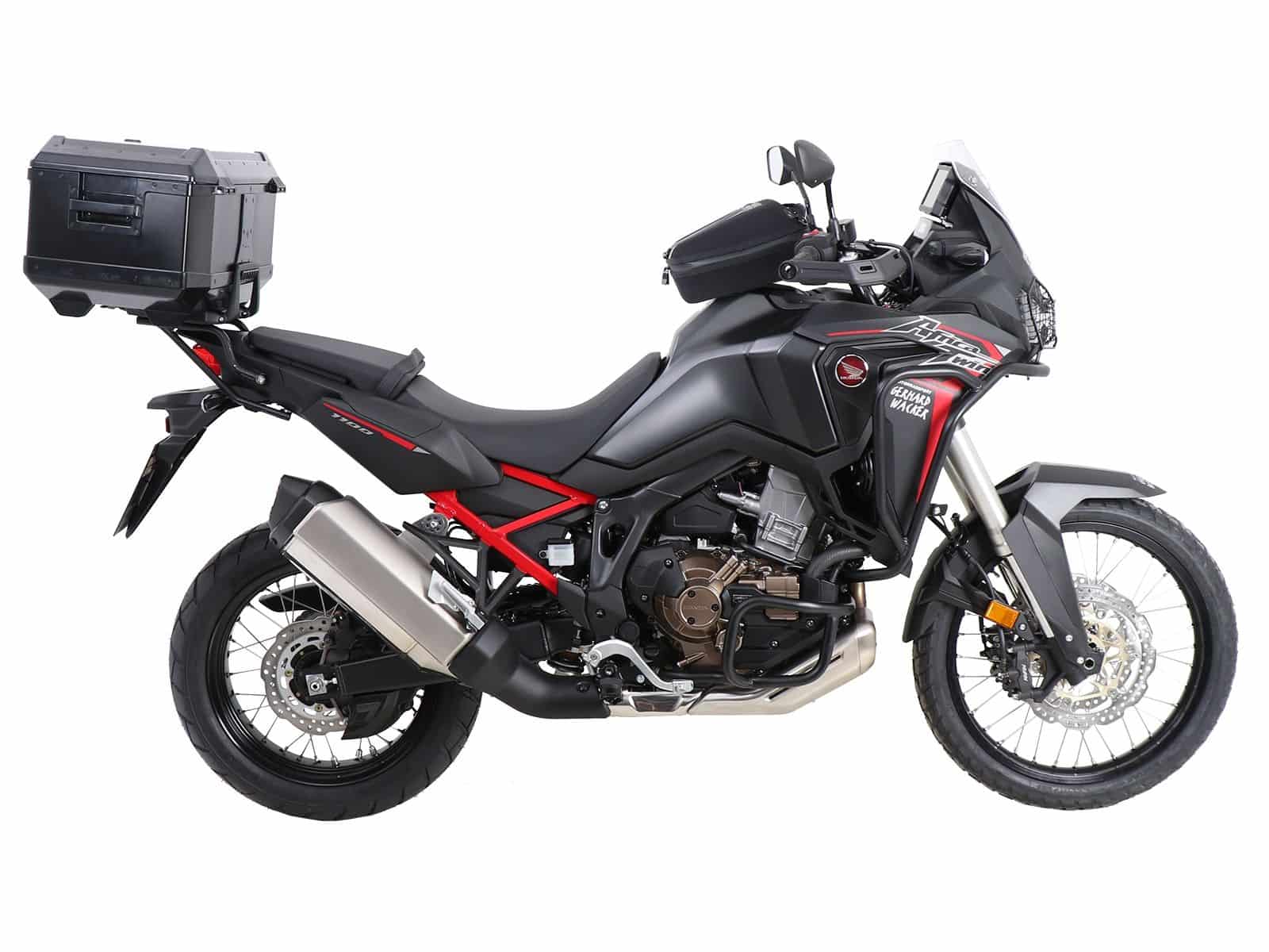 Alurack Topcaseträger schwarz für Honda CRF 1100 Africa Twin (20-21) Hepco & Becker
