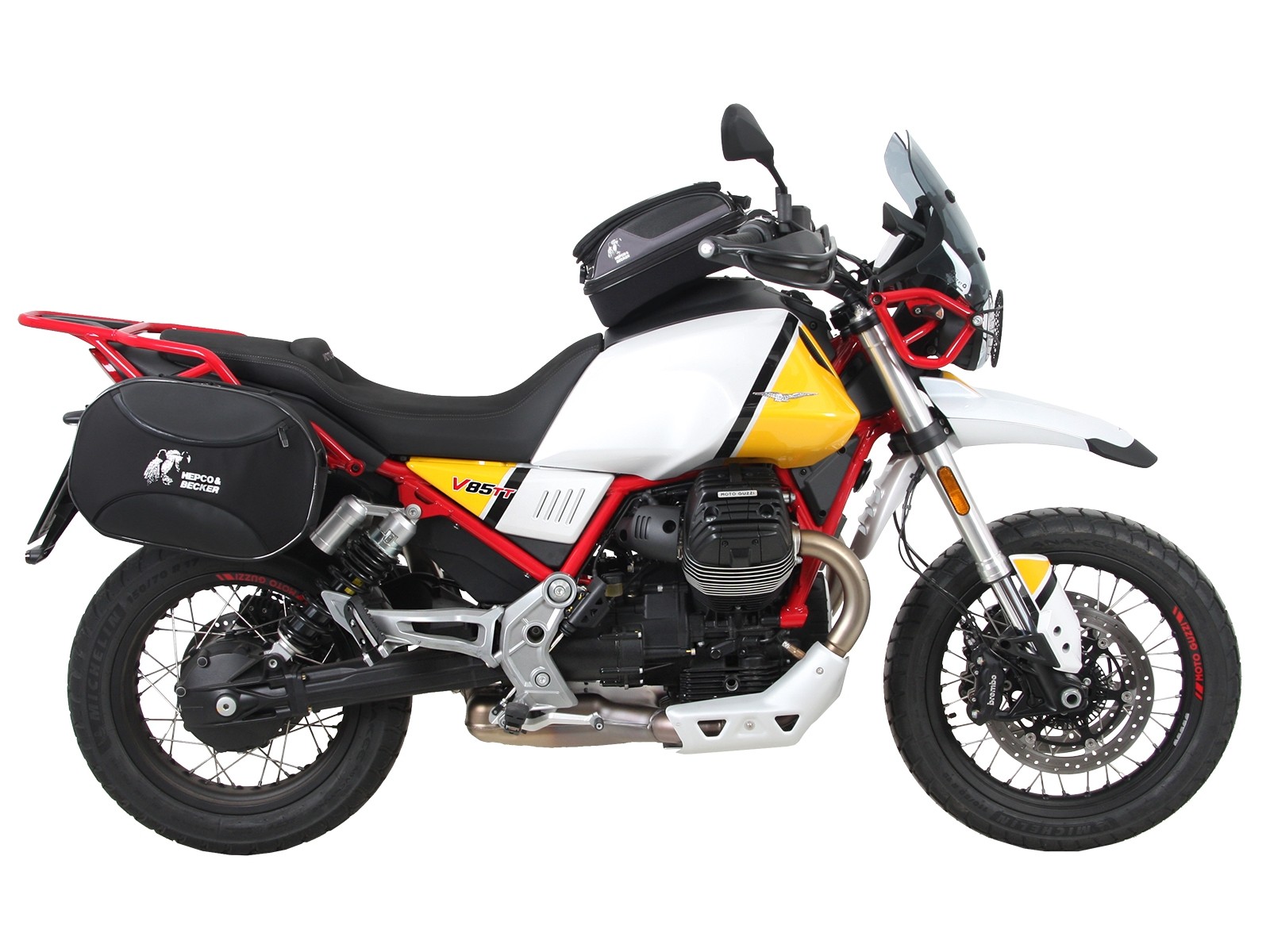 C-Bow Seitenträger schwarz für V85 TT (Bj.19-) Hepco & Becker