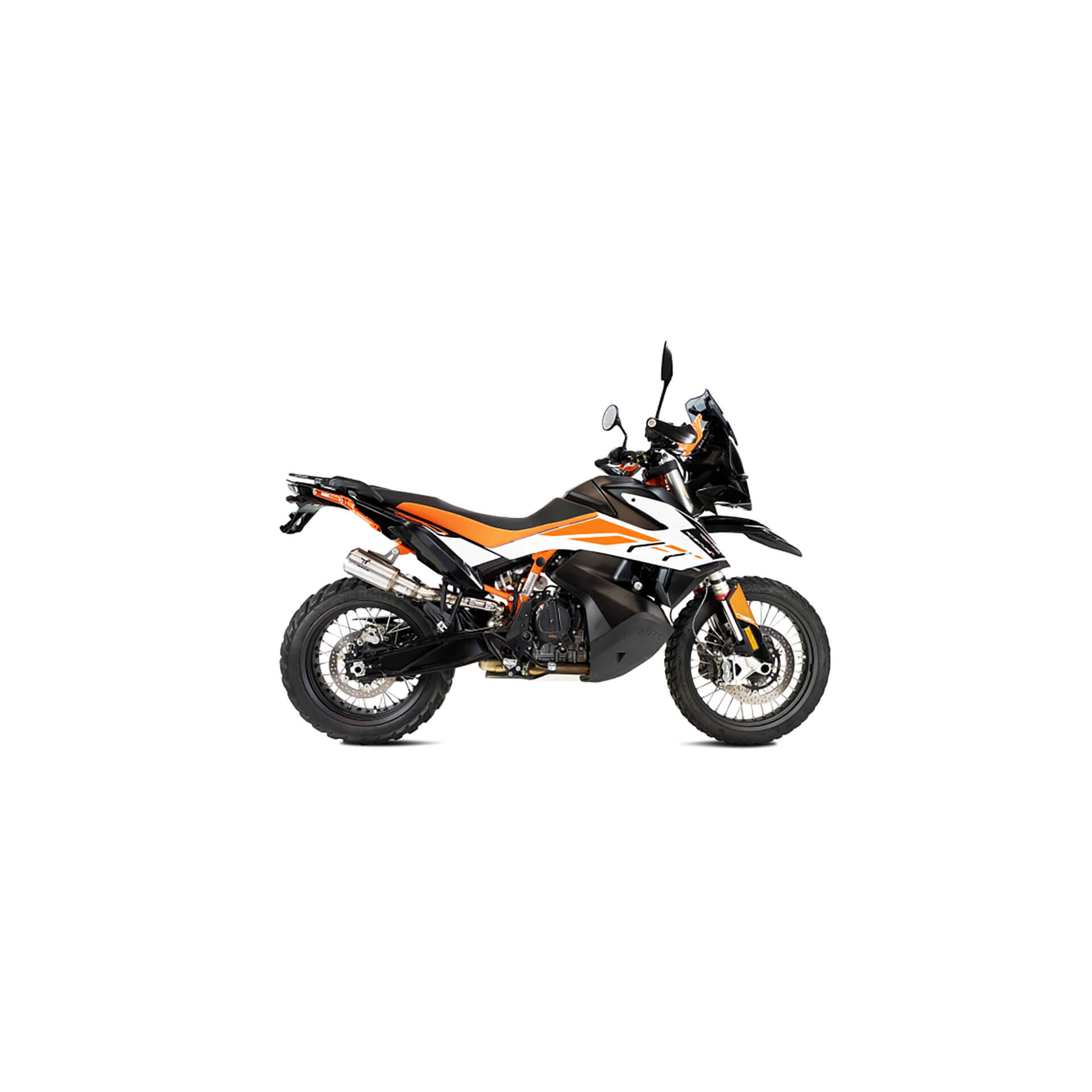 IXRACE MK2 Endtopf KTM 790 /890 Adventure, Edelstahl, E-geprüft, Euro4+5