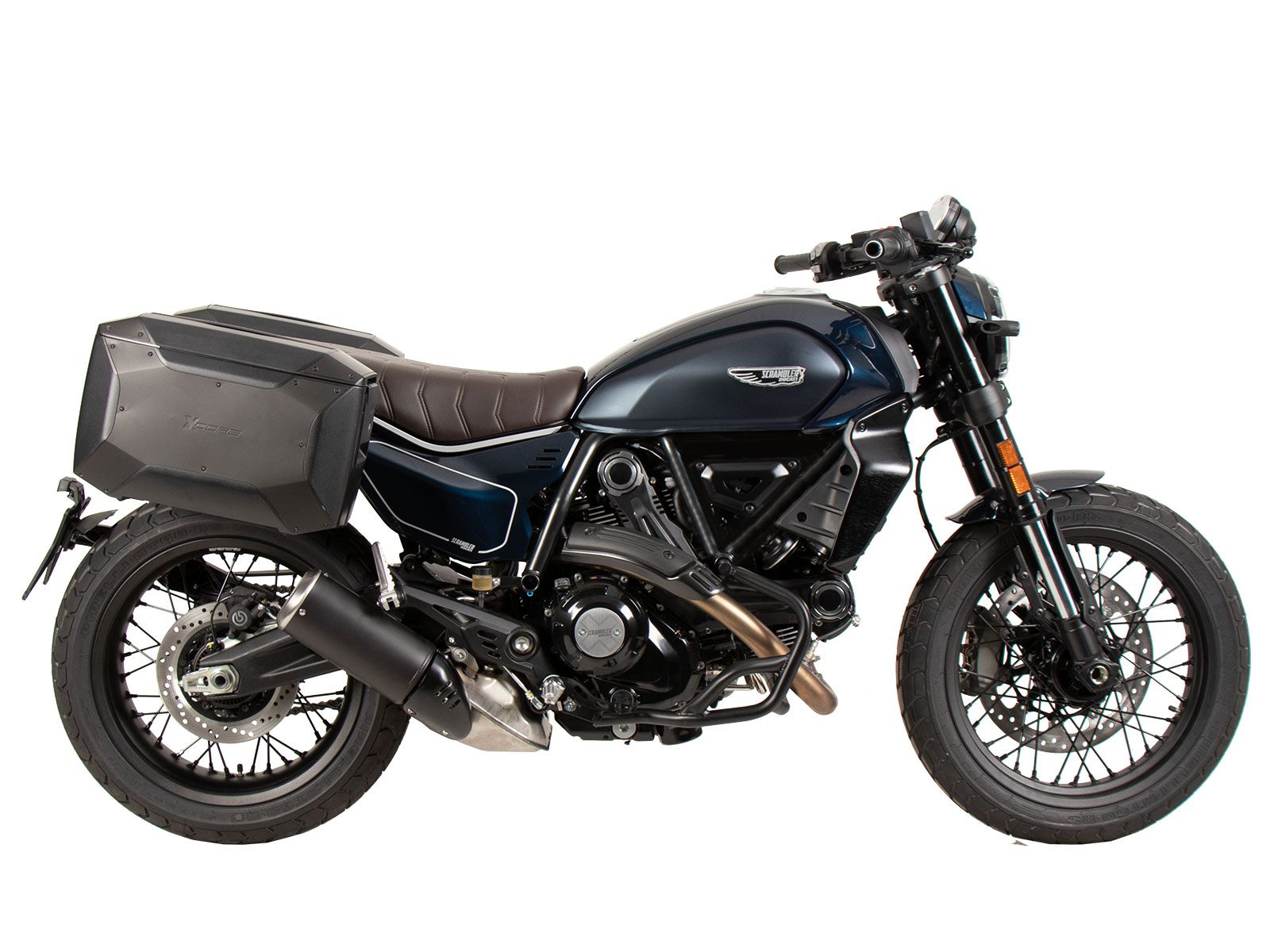C-Bow Seitenträger schwarz für Ducati Scrambler 800 Nightshift /Full Throttle (23-) Hepco & Becker