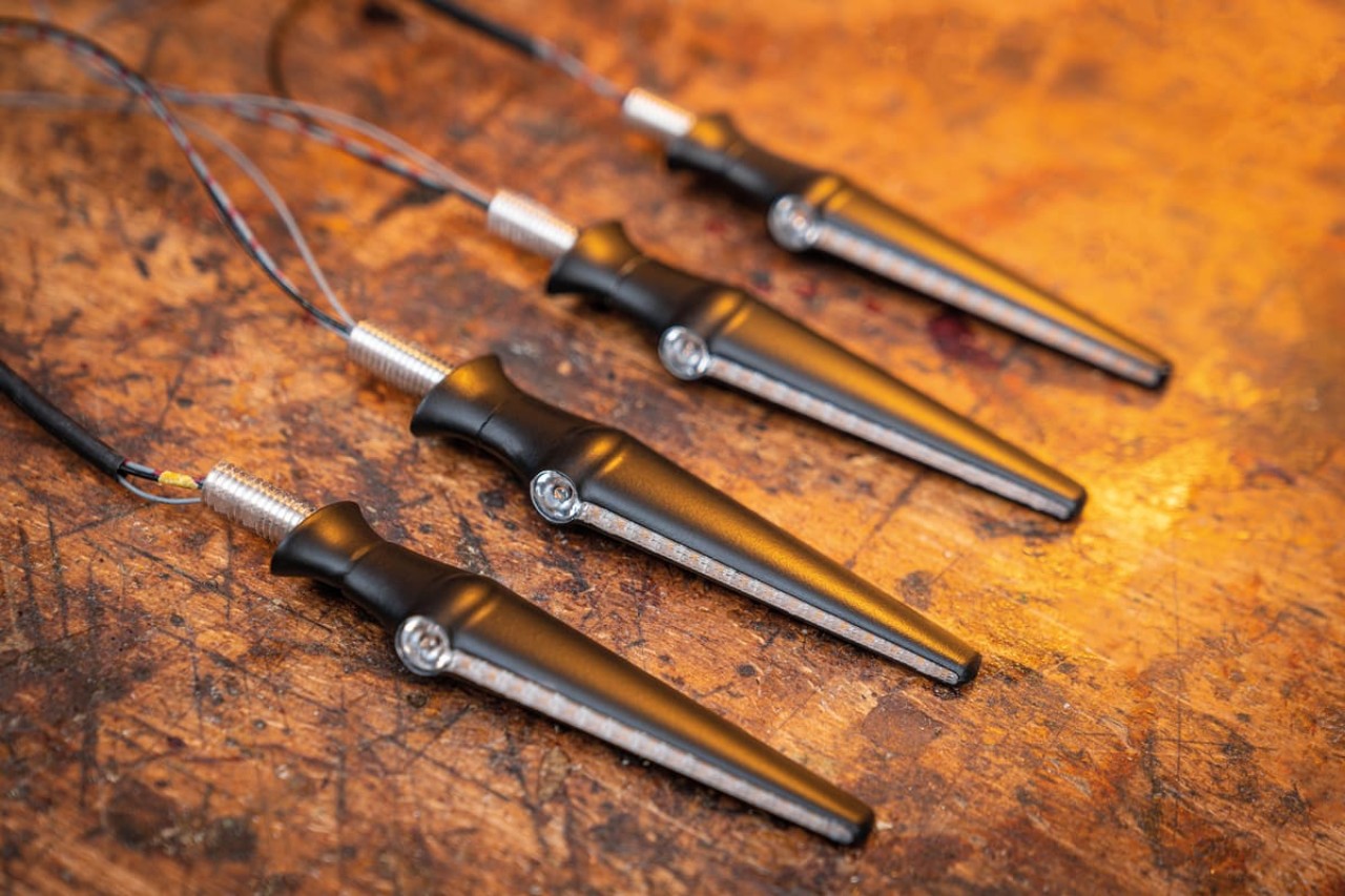 Kellermann Blinker, Rück- und Bremslicht, Jetstream DF, Stahl, LED - Sequentiell, HL/HR, 12 V