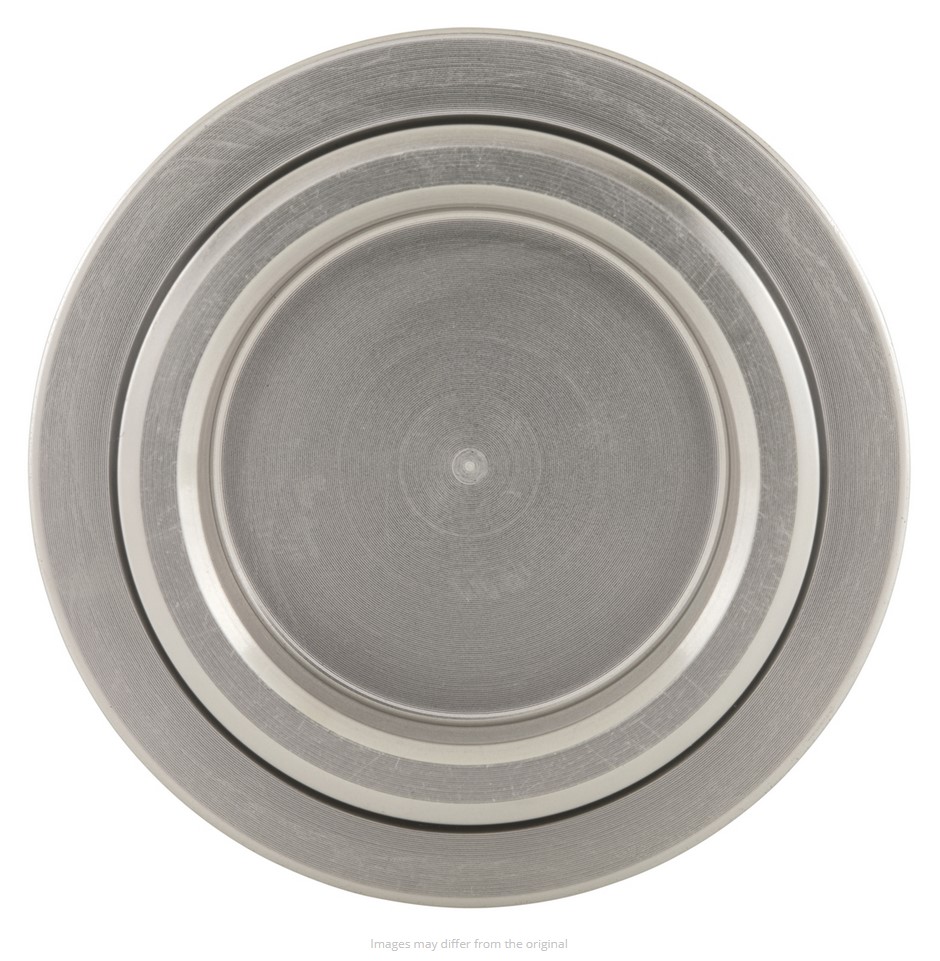 Staubschutzkappe Felge vorne MK II für Vespa, silber