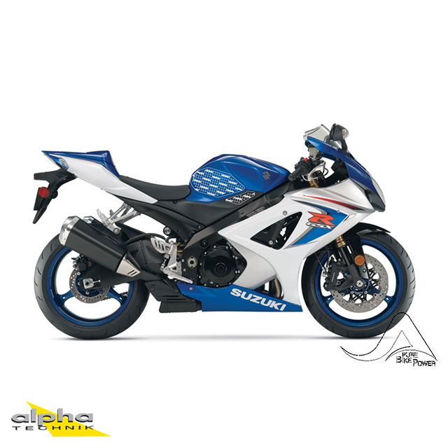 Stompgrip klar, Volcano, für Suzuki GSXR1000, 2007-2008