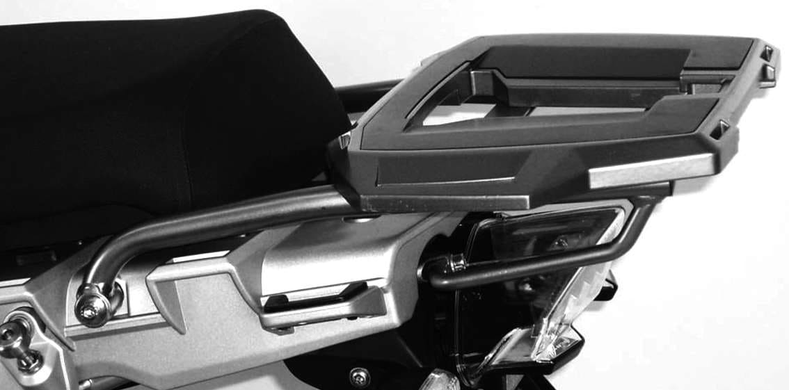 Alurack Topcase-Träger schwarz für BMW R 1200 GS (04-07) Hepco & Becker