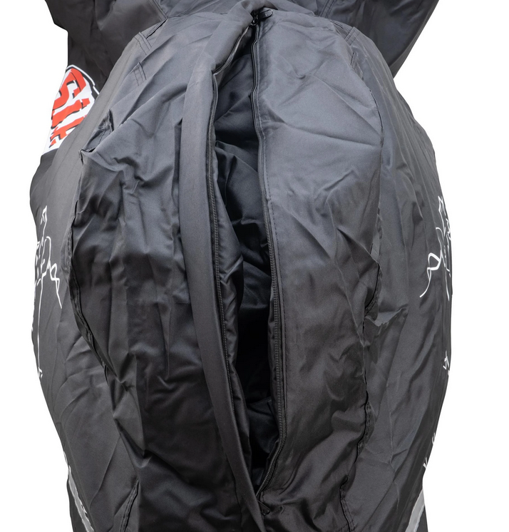 Faltgarage Outdoor PREMIUM 2.0 für Vespa ET2/​ET4/​LX/​LXV/​S/​Primavera/​Sprint, Größe L, schwarz