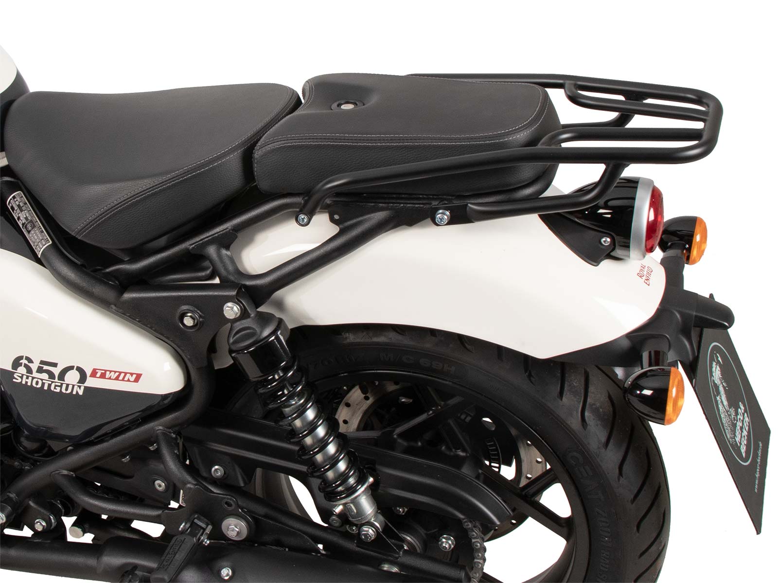 Rohrgepäckbrücke schwarz für Royal Enfield Shotgun 650 (24-) Hepco & Becker